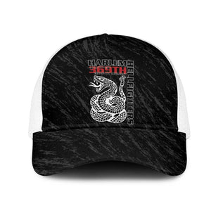 Harlem Hellfighters Baseball Net Cap Harlem Rattlers - Don't Tread on Me - African Pride