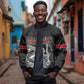 Harlem Hellfighters Bomber Jacket Harlem Rattlers - Don't Tread on Me - African Pride