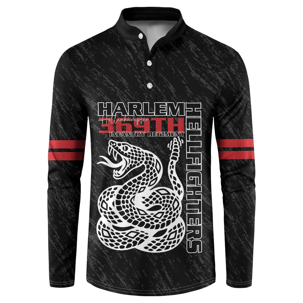 Harlem Hellfighters Button Sweatshirt 369th Infantry Regiment