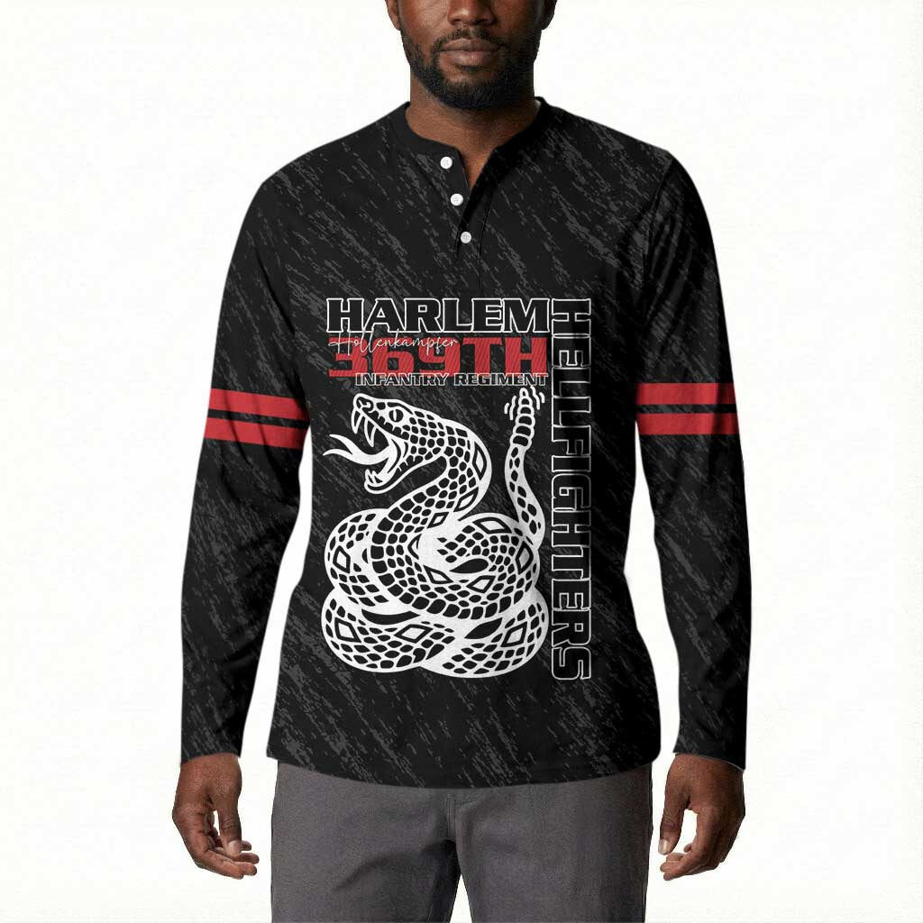 Harlem Hellfighters Button Sweatshirt 369th Infantry Regiment