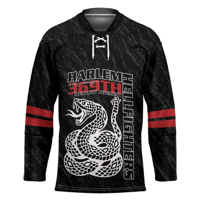 Harlem Hellfighters Hockey Jersey 369th Infantry Regiment