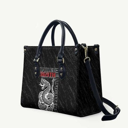 Harlem Hellfighters Leather Bag 369th Infantry Regiment
