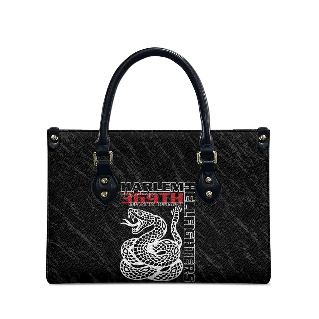 Harlem Hellfighters Leather Bag 369th Infantry Regiment