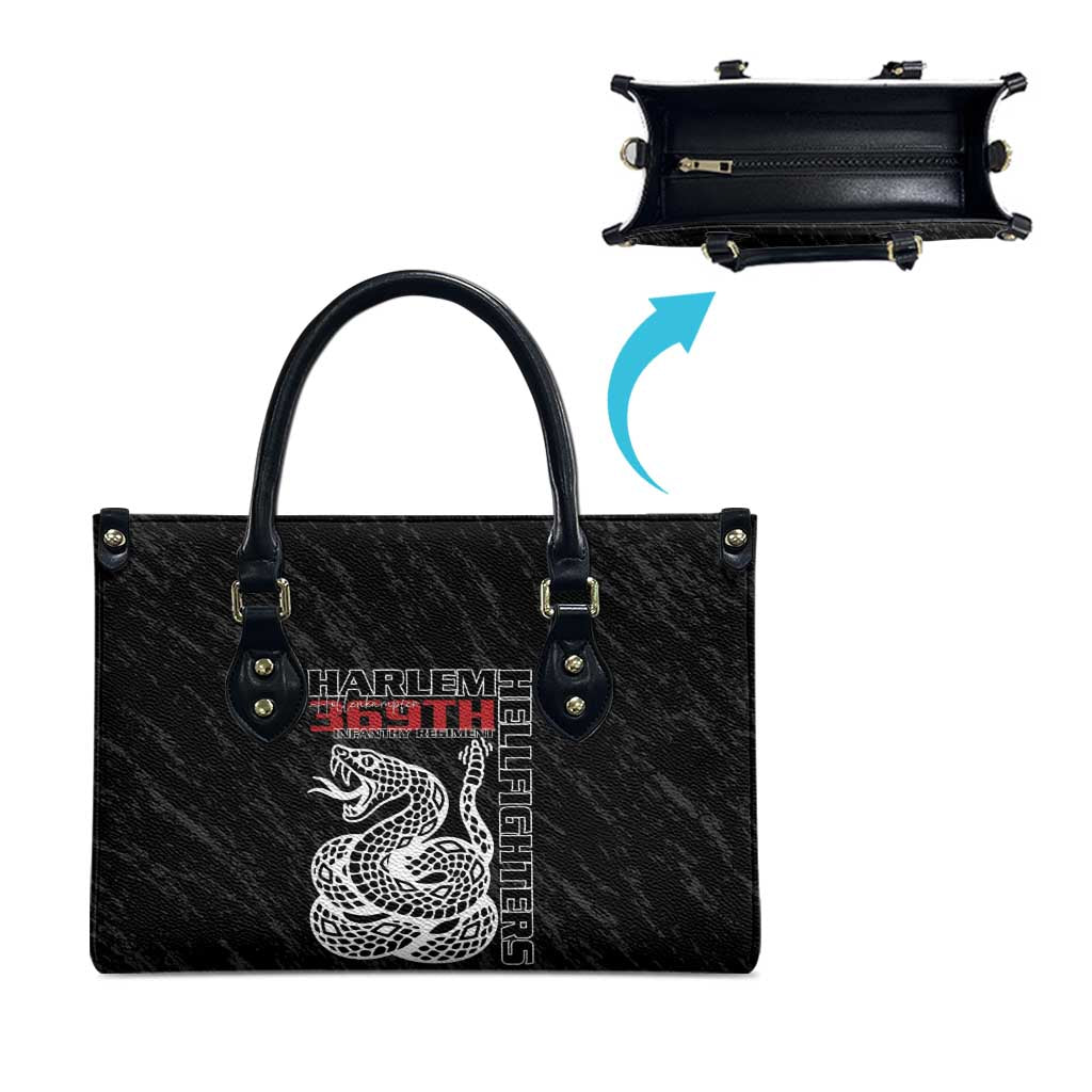 Harlem Hellfighters Leather Bag 369th Infantry Regiment