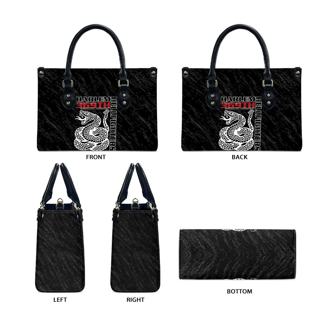 Harlem Hellfighters Leather Bag 369th Infantry Regiment