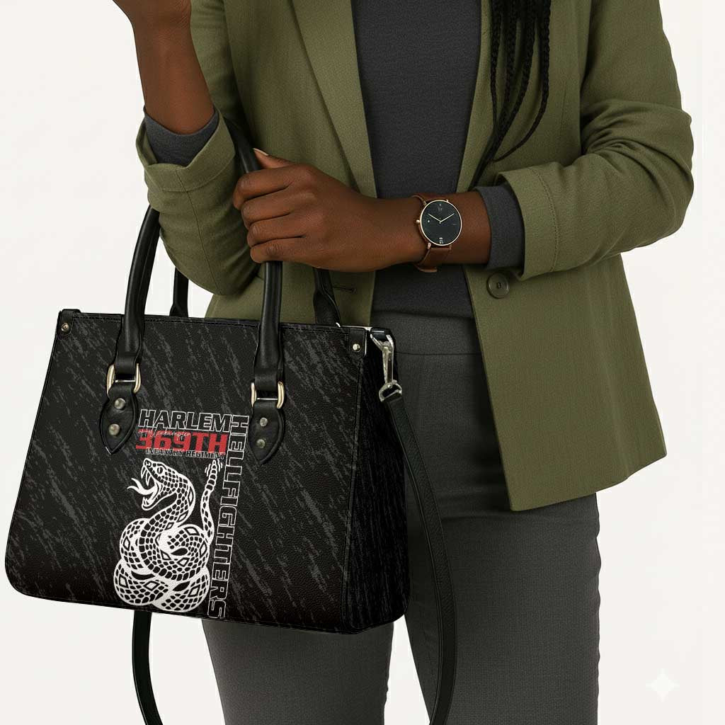 Harlem Hellfighters Leather Bag 369th Infantry Regiment