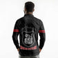 Harlem Hellfighters Long Sleeve Polo Shirt Harlem Rattlers - Don't Tread on Me - African Pride