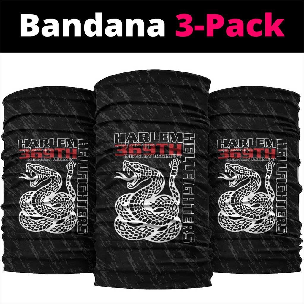 Harlem Hellfighters Neck Gaiter Harlem Rattlers - Don't Tread on Me LT15