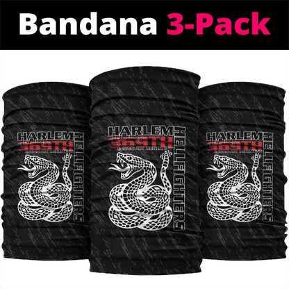 Harlem Hellfighters Neck Gaiter Harlem Rattlers - Don't Tread on Me LT15