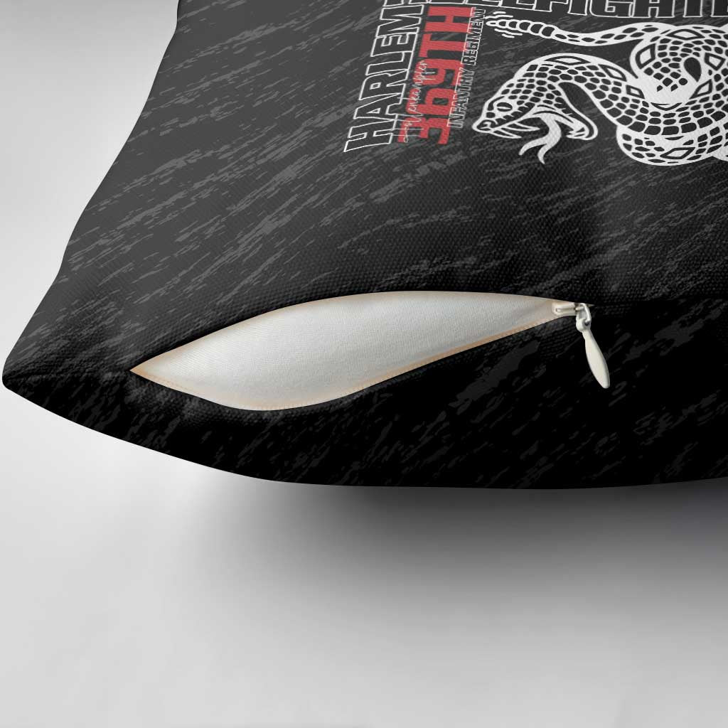 Harlem Hellfighters Pillow Cover 369th Infantry Regiment