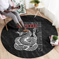 Harlem Hellfighters Round Carpet Harlem Rattlers - Don't Tread on Me - African Pride