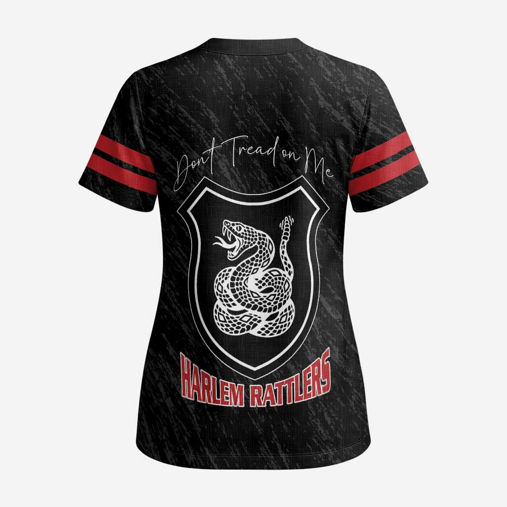 Harlem Hellfighters Scrub Top 369th Infantry Regiment - African Pride