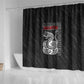 Harlem Hellfighters Shower Curtain Harlem Rattlers - Don't Tread on Me - African Pride