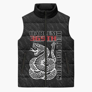 Harlem Hellfighters Sleeveless Puffer Jacket 369th Infantry Regiment