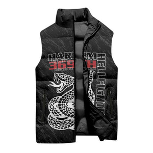 Harlem Hellfighters Sleeveless Puffer Jacket 369th Infantry Regiment