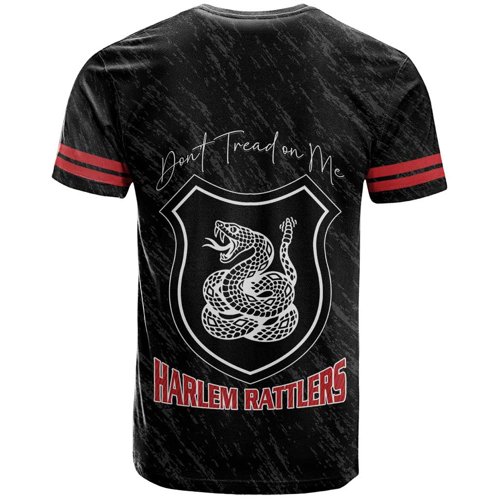 Harlem Hellfighters T shirt Harlem Rattlers - Don't Tread on Me - African Pride