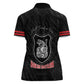 Harlem Hellfighters Women Polo Shirt Harlem Rattlers - Don't Tread on Me - African Pride
