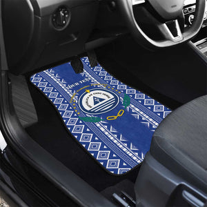 Personalised Cape Verde Car Mats Grey Headed Kingfisher - Coat Of Arms