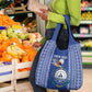 Personalised Cape Verde Grocery Bag Grey Headed Kingfisher - Coat Of Arms