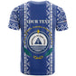 Personalised Cape Verde T shirt Grey Headed Kingfisher - Coat Of Arms