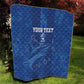 Custom Cape Verde Football Quilt Go Champions Tubaroes Azuis