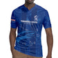 Custom Cape Verde Football Rugby Jersey Go Champions Tubaroes Azuis