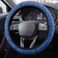 Cape Verde Football Steering Wheel Cover Go Champions Tubaroes Azuis