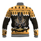 Afro Ancient Egyptian Baseball Jacket Anubis - Merry Christmas