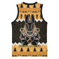 Afro Ancient Egyptian Basketball Jersey Anubis - Merry Christmas LT15