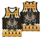 Afro Ancient Egyptian Basketball Jersey Anubis - Merry Christmas LT15