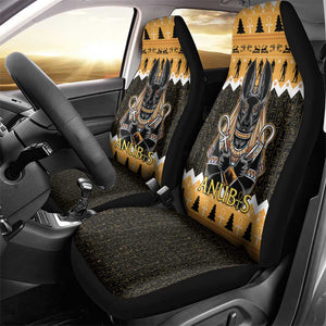 Afro Ancient Egyptian Car Seat Cover Anubis - Merry Christmas