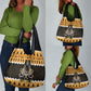 Afro Ancient Egyptian Grocery Bag Anubis - Merry Christmas
