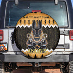 Afro Ancient Egyptian Spare Tire Cover Anubis - Merry Christmas