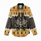 Afro Ancient Egyptian Women Casual Shirt Anubis - Merry Christmas LT15