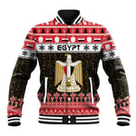 Afro Egypt Christmas Baseball Jacket Coat Of Arms Mix Egyptian Pattern LT15
