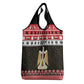 Afro Egypt Christmas Grocery Bag Coat Of Arms Mix Egyptian Pattern