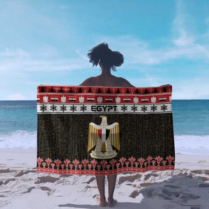 Afro Egypt Christmas Sarong Coat Of Arms Mix Egyptian Pattern