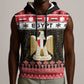 Afro Egypt Christmas Sleeveless Hoodie Coat Of Arms Mix Egyptian Pattern LT15