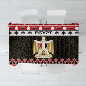 Afro Egypt Christmas Tablecloth Coat Of Arms Mix Egyptian Pattern