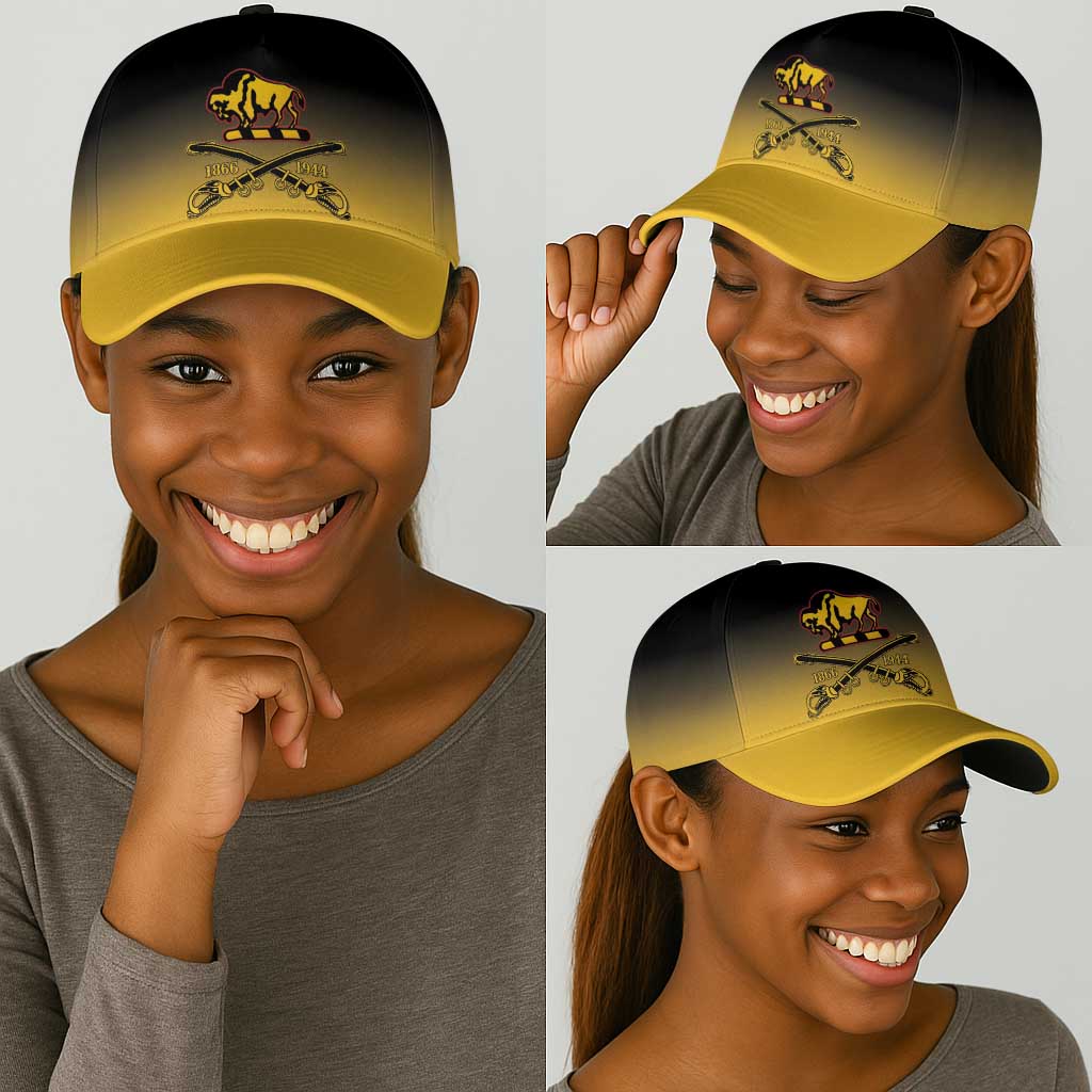 Afro-Americans Buffalo Soldiers Classic Cap 10th Cavalry Regiment - African Pride