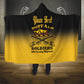 Personalized Afro-Americans Buffalo Soldiers Hooded Blanket 10th Cavalry Regiment