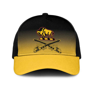 Afro-Americans Buffalo Soldiers Mesh Trucker Cap 10th Cavalry Regiment - African Pride