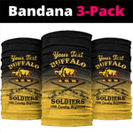Personalized Afro-Americans Buffalo Soldiers Neck Gaiter 10th Cavalry Regiment LT15