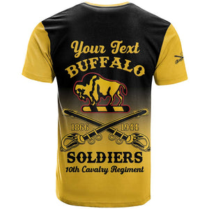 Personalized Afro-Americans Buffalo Soldiers T shirt 10th Cavalry Regiment