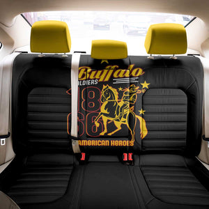 Afro-Americans Buffalo Soldiers Back Car Seat Cover 9th and 10th Cavalry Regiment