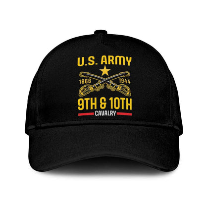 Afro-Americans Buffalo Soldiers Classic Cap 9th and 10th Cavalry Regiment - African Pride