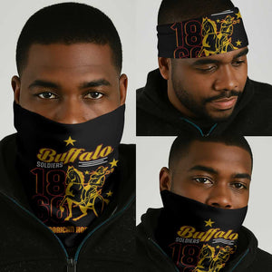 Afro-Americans Buffalo Soldiers Neck Gaiter 9th and 10th Cavalry Regiment LT15