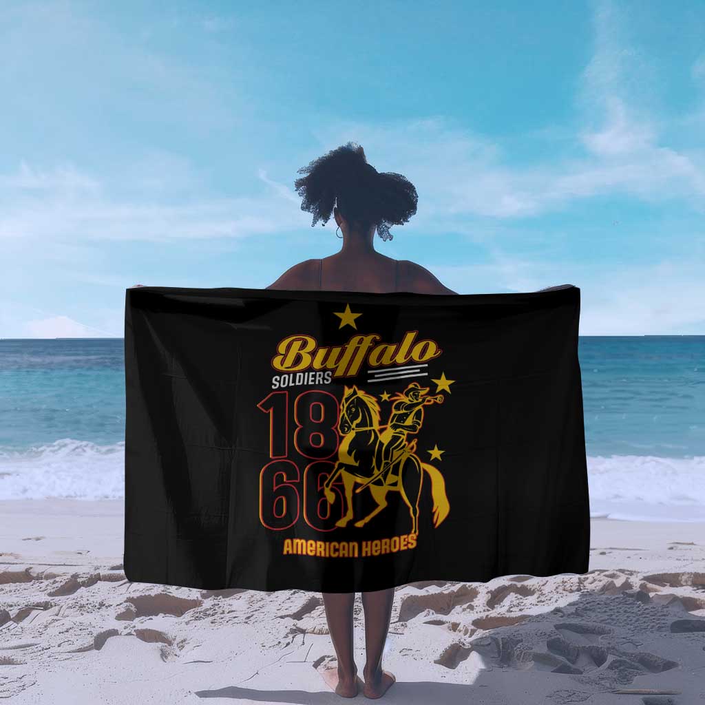 Afro-Americans Buffalo Soldiers Sarong 9th and 10th Cavalry Regiment