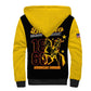 Afro-Americans Buffalo Soldiers Sherpa Hoodie 9th and 10th Cavalry Regiment