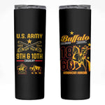 Afro-Americans Buffalo Soldiers Skinny Tumbler 9th and 10th Cavalry Regiment